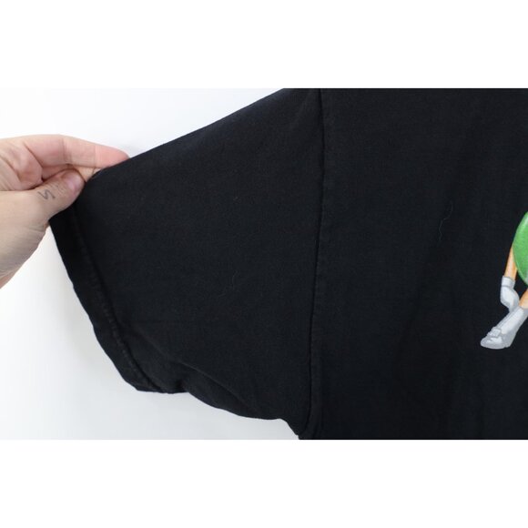 Vtg Y2K Mars Candy M&Ms Womens Medium Green Candy New York City Candy T-Shirt - Picture 10 of 15